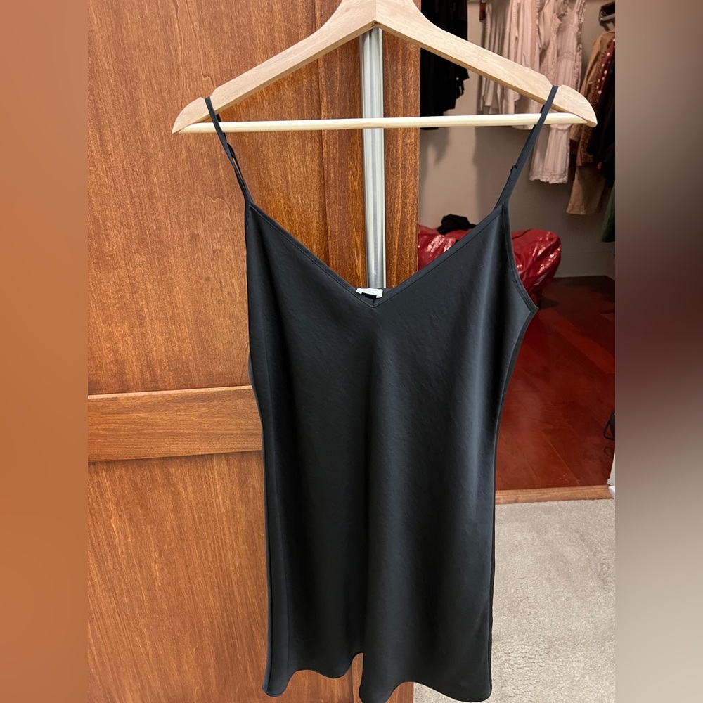 Aritizia Mini Silky Slip Dress